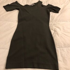 Helmut Lang Dress. Dark Grey/ Dark Green color.
